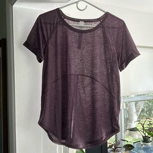 Lululemon Sheer Plum Top